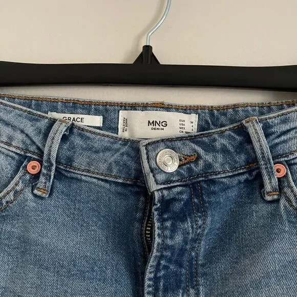 MANGO Crop Slim-Fit Grace Jeans - Picture 4 of 10